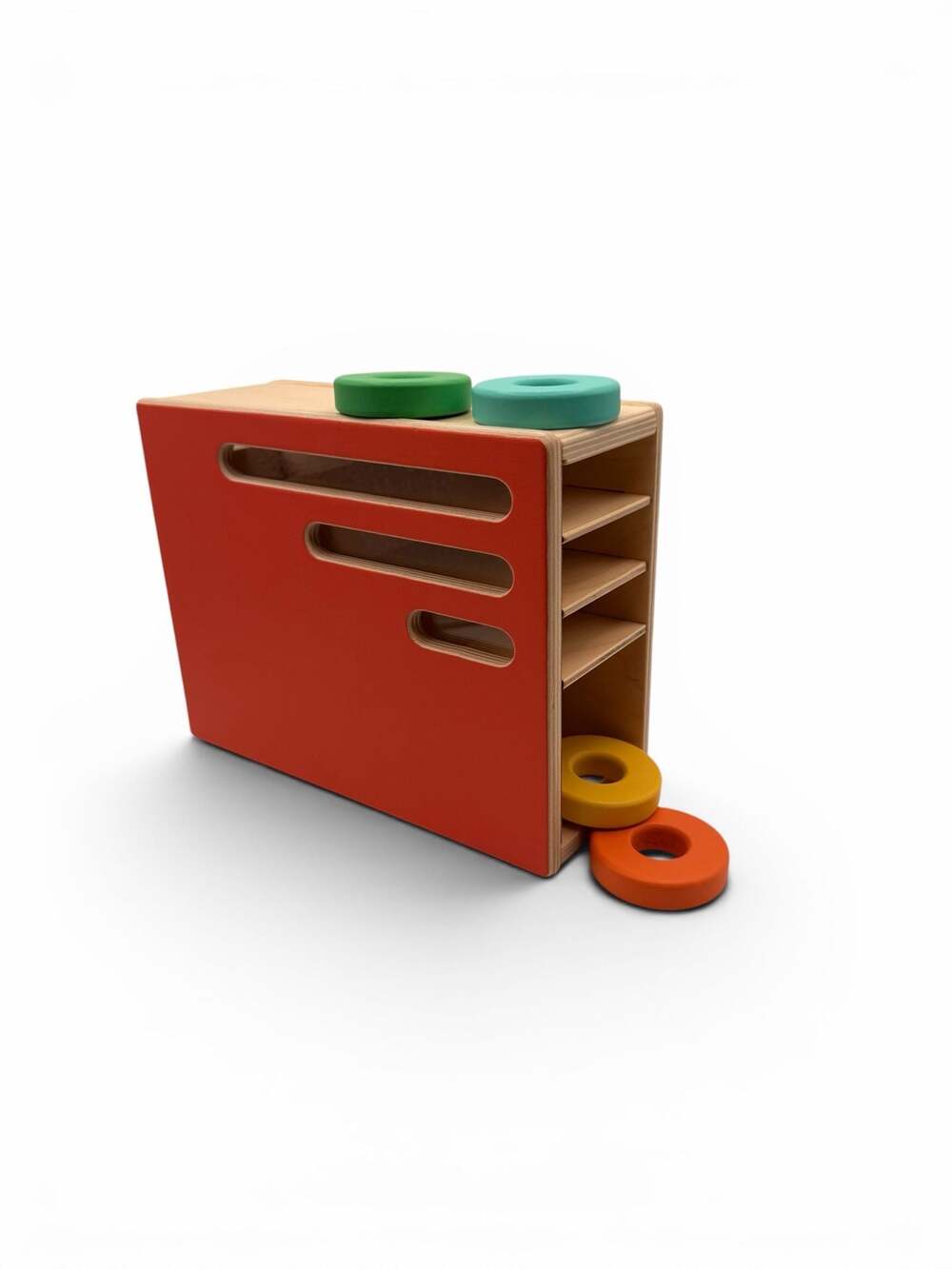 Lovevery Drop and Match Dot Banker Montessori Wooden Toy